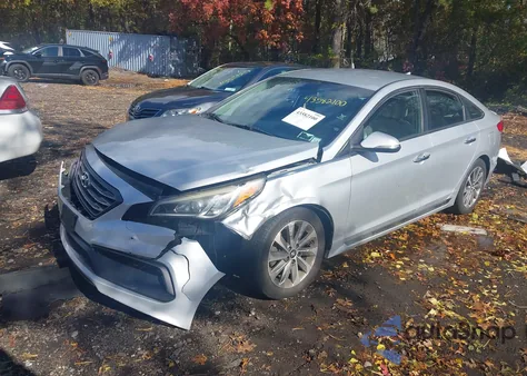 2015 Hyundai Sonata Sport from USA, damaged, VIN 5NPE34AF8FH201759